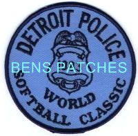 MICHIGAN,DETROIT POLICE WORLD SOFTBALL CLASSIC 1_wm